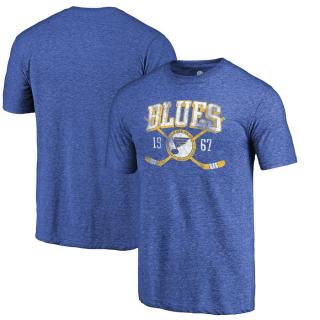 Tričko St. Louis Blues Vintage Line Shift Tri-Blend Velikost: 3XL