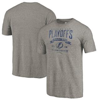 Tričko Tampa Bay Lightning 2019 Stanley Cup Playoffs Bound Buzzer Beater Tri-Blend Velikost: M