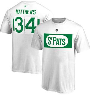 Tričko Toronto St. Pats Auston Matthews #34 Stack Alternate Name & Number Velikost: 3XL