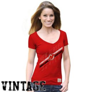 Tričko - Vintage Deep - New Jersey Devils - dámské Velikost: L