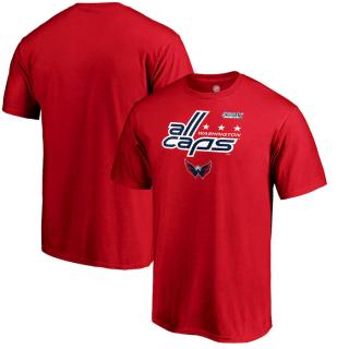 Tričko Washington Capitals 2019 Stanley Cup Playoffs Bound Charging Velikost: XL