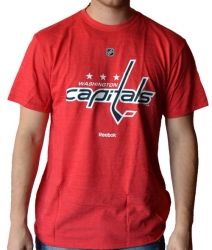 Tričko Washington Capitals Triblend Logo Velikost: XL