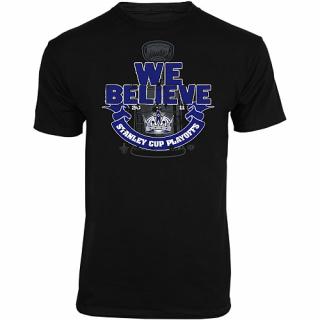 Tričko - We Believe NHL Playoffs - Los Angeles Kings Velikost: L