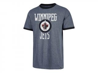 Tričko Winnipeg Jets Belridge '47 CAPITAL RINGER Tee Velikost: M