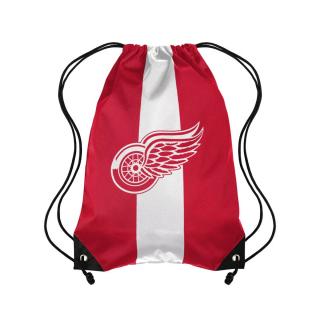 Vak Detroit Red Wings FOCO Team Stripe Drawstring Backpack