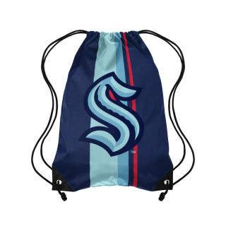 Vak Seattle Krakens FOCO Team Stripe Drawstring Backpack