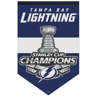 Vlajka Tampa Bay Lightning 2020 Stanley Cup Champions 17'' x 26'' Premium Banner