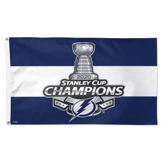 Vlajka Tampa Bay Lightning 2020 Stanley Cup Champions 3' x 5' Single-Sided Deluxe Flag