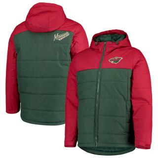 Zimní Bunda Minnesota Wild G-III Sports by Carl Banks Exploration Polyfill Hooded Parka Velikost: M