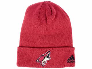 Zimní čepice Arizona Coyotes adidas NHL Basic Cuff Knit