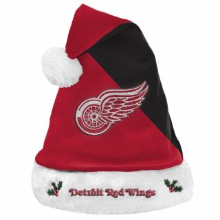 Zimní čepice Detroit Red Wings FOCO Colorblock Santa Hat