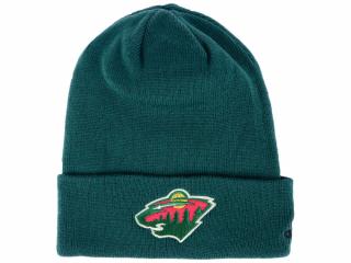 Zimní čepice Minnesota Wild adidas NHL Basic Cuff Knit