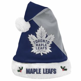 Zimní čepice Toronto Maple Leafs FOCO Colorblock Santa Hat