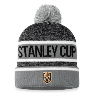 Zimní čepice Vegas Golden Knights 2023 Stanley Cup Champions Cuffed Knit Hat with Pom