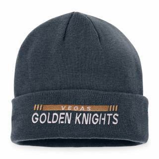 Zimní čepice Vegas Golden Knights Authentic Pro Game & Train Cuffed Knit Black