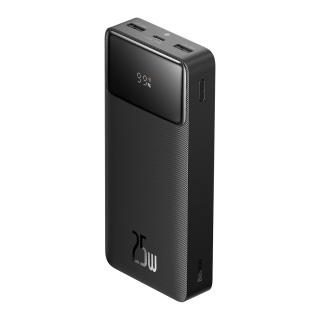 Baseus Bipow Powerbanka 20000mAh / 25W / 2x USB / USB-C / PPBD020301 / černá