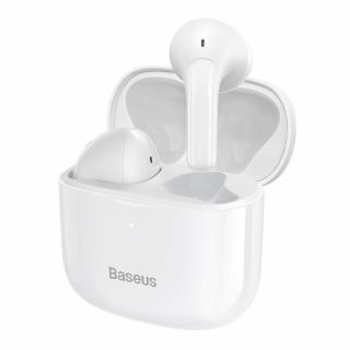 Baseus Bowie E3 TWS EarBuds bezdrátové sluchátka / voděodolné IP64 / bílé / NGTW080002