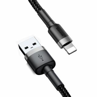 Baseus Cafule USB kabel - iPhone lightning QC 3,0 / 3m / 2A black-grey CALKLF-RG1