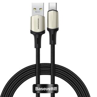 Baseus CATKLF-VB01 USB kabel - USB-C / 2m / 5A / QC 3.0 / VOOC černý