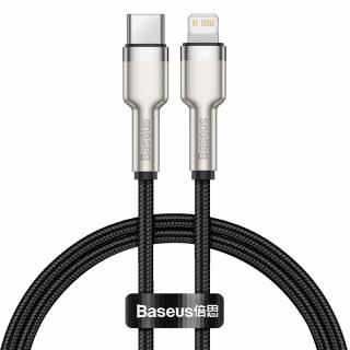 Baseus CATLJK-B01 kabel USB-C PD / Apple Lightning 20W / 2m / černý