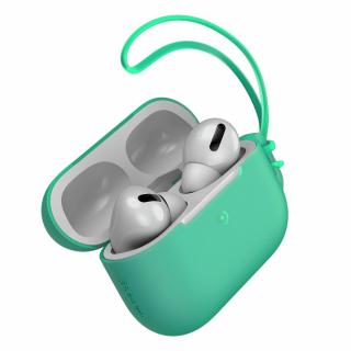 Baseus Lets GO silikonové pouzdro pro Apple AirPods PRO zelené WIAPPOD-D06