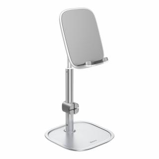 Baseus SUWY-A0S stolní držák na tablet / mobilní telefon stříbrný