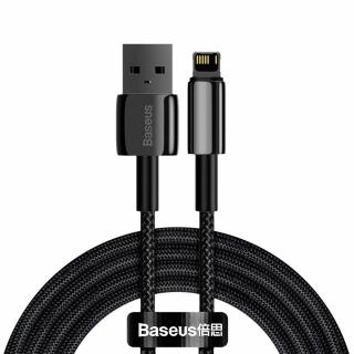 Baseus Tungsten USB kabel - iPhone Lightning / 2m / 2,4A black CALWJ-A01