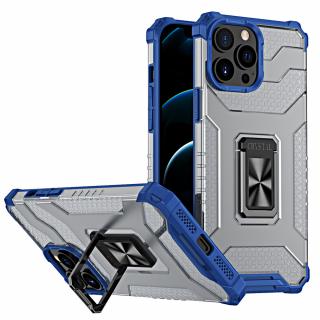 Crystal Ring Case pouzdro / kryt se stojánkem pro iPhone 11 PRO modrá