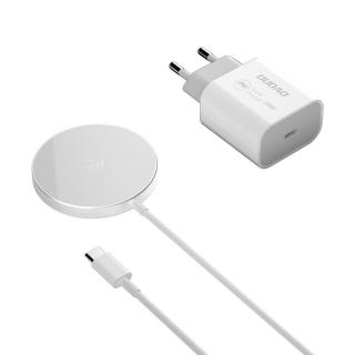 Dudao A12XS bezdrátová nabíječka 15W + 20W síťová nabíječka (kompatibilita MagSafe)