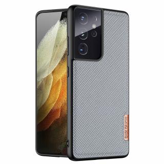 Dux Ducis Fino pouzdro / kryt pro Samsung Galaxy S21 Ultra (5G) šedé