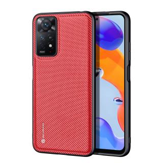 Dux Ducis Fino pouzdro / kryt pro Xiaomi RedMi NOTE 11 PRO (5G) červené