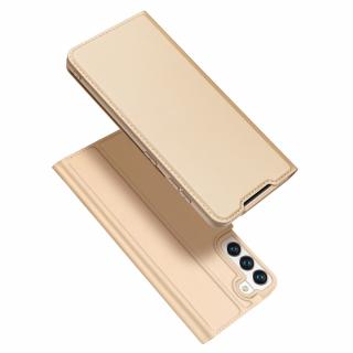 Dux Ducis pouzdro Skin Pro Bookcase Samsung Galaxy S22 gold / zlaté