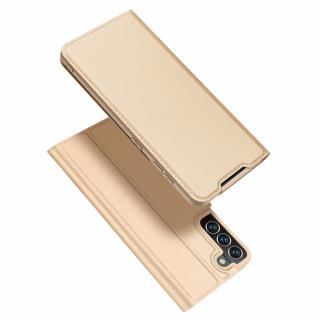 Dux Ducis pouzdro Skin Pro Bookcase Samsung Galaxy S22 Plus gold / zlaté