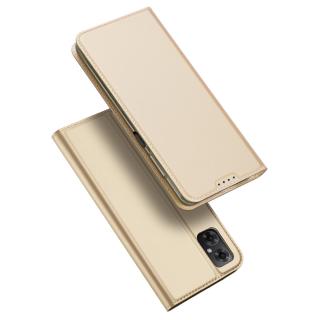 Dux Ducis pouzdro Skin Pro Bookcase Xiaomi RedMi 10 5G / Poco M4 5G gold / zlaté