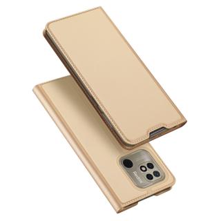 Dux Ducis pouzdro Skin Pro Bookcase Xiaomi RedMi 10C gold / zlaté