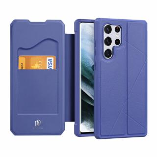 Dux Ducis pouzdro Skin X Bookcase Samsung Galaxy S22 Ultra blue / modré