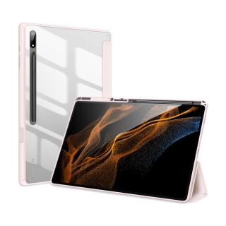 Dux Ducis Toby TPU Smart pouzdro pro Samsung Galaxy TAB S8 Ultra / růžové