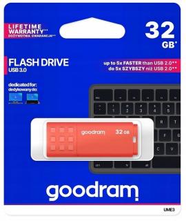 Goodram UME3-0320O0R11, 32GB flash disk / USB 3.0 orange