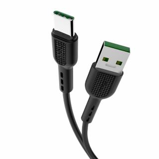 HOCO X33 USB kabel - USB-C 1m / 5A černý