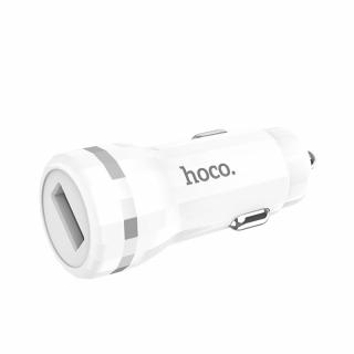 HOCO Z27A USB nabíječka do auta QC 3.0 bílá