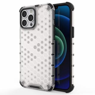 HoneyComb Armor Case odolné pouzdro pro Apple iPhone 13 PRO (6,1 ) clear white