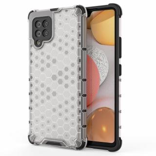 HoneyComb Armor Case odolné pouzdro pro Samsung Galaxy A42 5G clear white