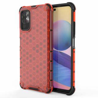 HoneyComb Armor Case odolné pouzdro pro Xiaomi RedMi NOTE 10 5G / POCO M3 PRO červené