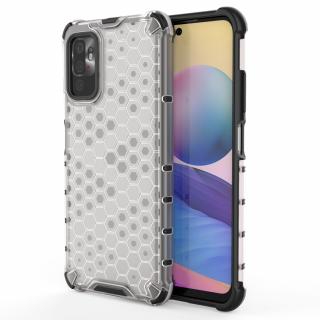 HoneyComb Armor Case odolné pouzdro pro Xiaomi RedMi NOTE 10 5G / POCO M3 PRO clear white