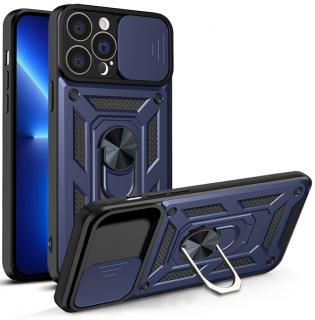 Hybrid Armor CAMSHIELD / odolné pouzdro / kryt 4v1 / pro Apple iPhone 13 PRO 6,1  / modré