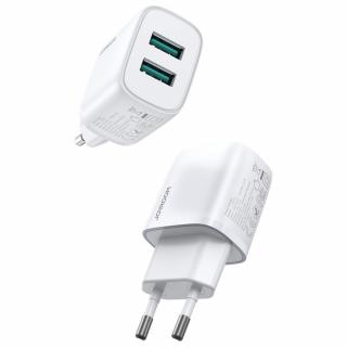 Joyroom L-2A101 nabíječka do sítě 2x USB / 2,1A / 10W bílá