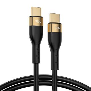 Joyroom S-2050N18-10 kabel USB-C PD - USB-C / 2m / 100W černý