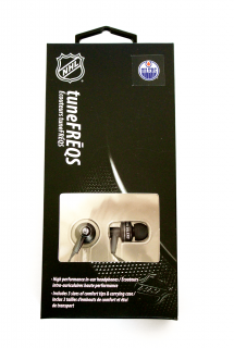 NHL handsfree sluchátka 3,5m jack - Edmonton Oilers - LXG-11136 - černé