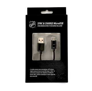 NHL LGX-11252 micro USB datový / dobíjecí USB kabel - Washington Capitals