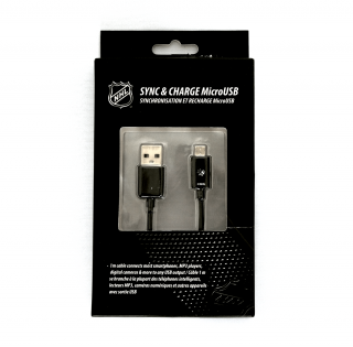 NHL LGX-11258 micro USB datový / dobíjecí USB kabel - San Jose Sharks